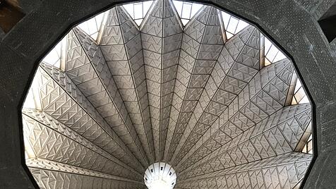 Die Kuppel der Verk&uuml;ndigungskirche in Nazareth: Gegen trans- und posthumanistische Fantasien setzt Papst Leo XIV. das Licht des Glaubens.