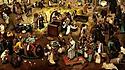 "Der Kampf zwischen Karneval und Fasten" (1559) von Pieter Bruegels dem Älteren
