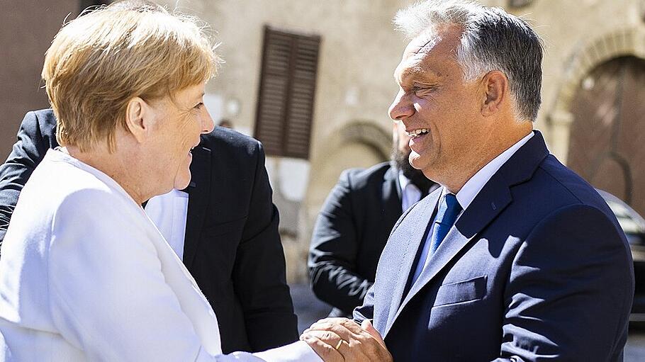 Bundeskanzlerin Merkel besucht Ungarn