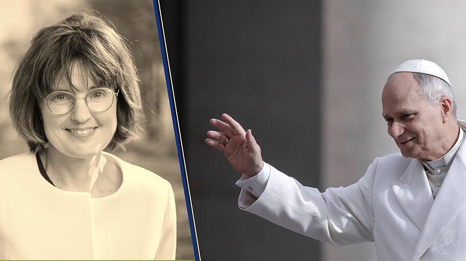 Papst Leo und Fu&szlig;waschung um Gr&uuml;ndonnerstag