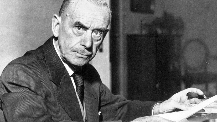 Thomas Mann  Schriftsteller und Literaturnobelpreisträger