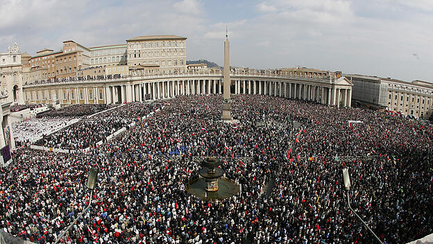 Vatikan; Beerdigungvon Papst Johannes Paul II