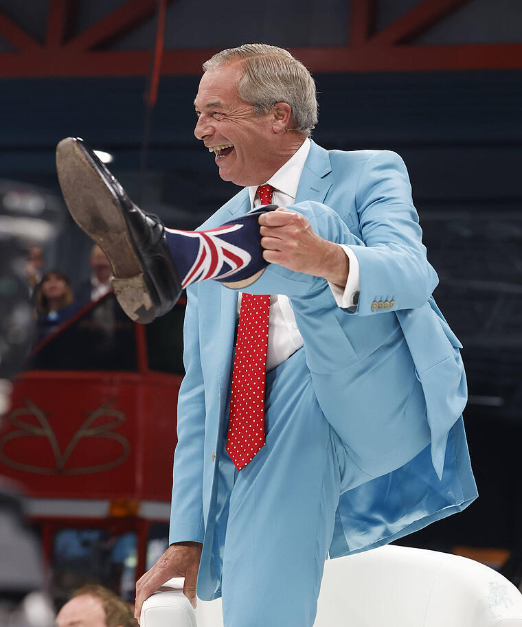 Reform-UK-Chef Nigel Farage