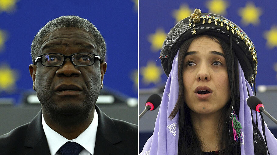 Murad und Mukwege erhalten Friedensnobelpreis