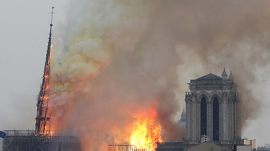 Brand der Pariser Kathedrale Notre-Dame