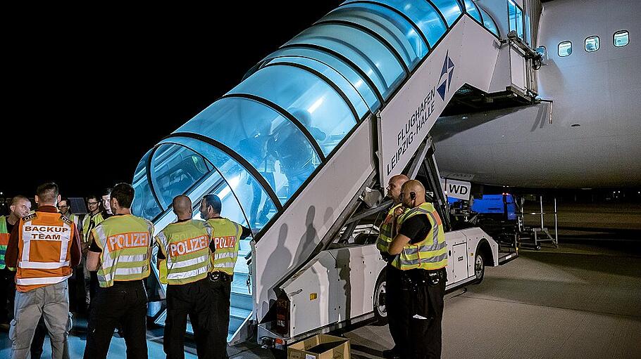 Abschiebeflug nach Afghanistan