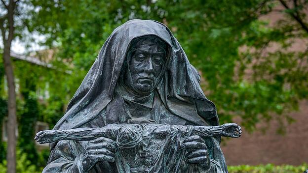 Edith-Stein-Denkmal am Börsenplatz in Köln