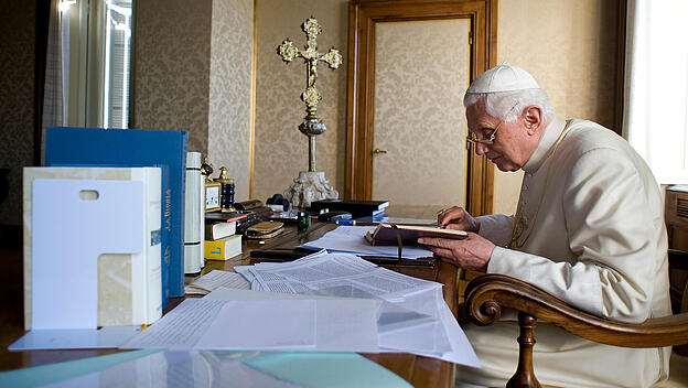 Immer im Dienst der Glaubensvermittlung: Papst Benedikt XVI.