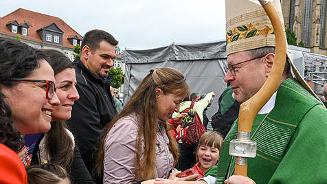 Georg Bätzing beim Abschlussgottesdienst des Katholikentags