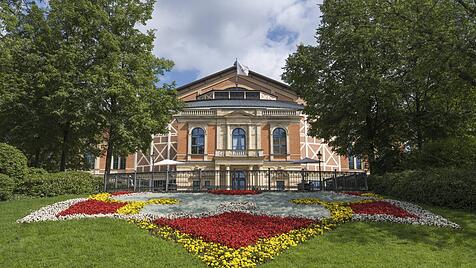 Festspielhaus auf dem Gr&uuml;nen H&uuml;gel in Bayreuth