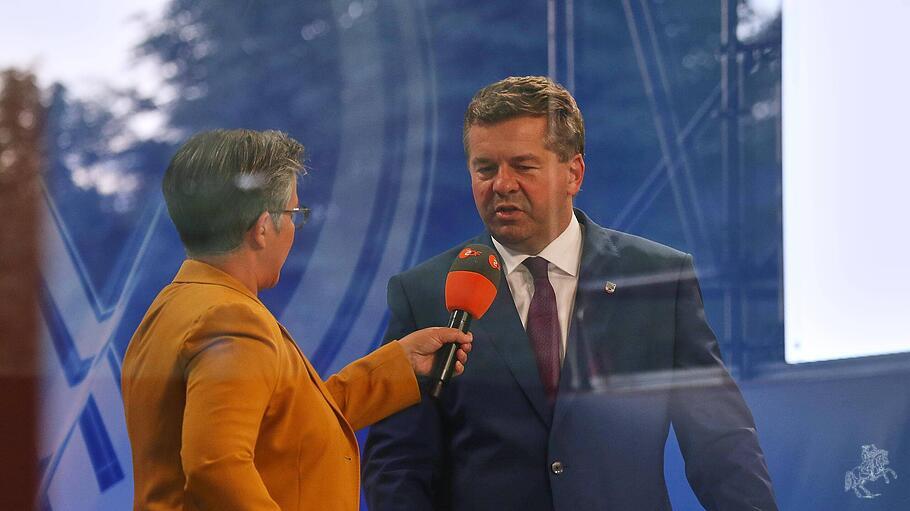 Sven Schulze am Wahlabend