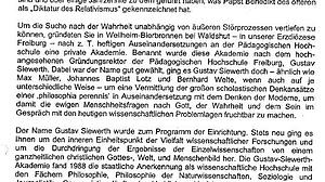 Laudatio Erzbischof Zollitsch