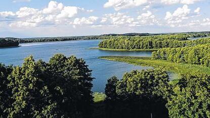 Wigry-See im Südosten Polens