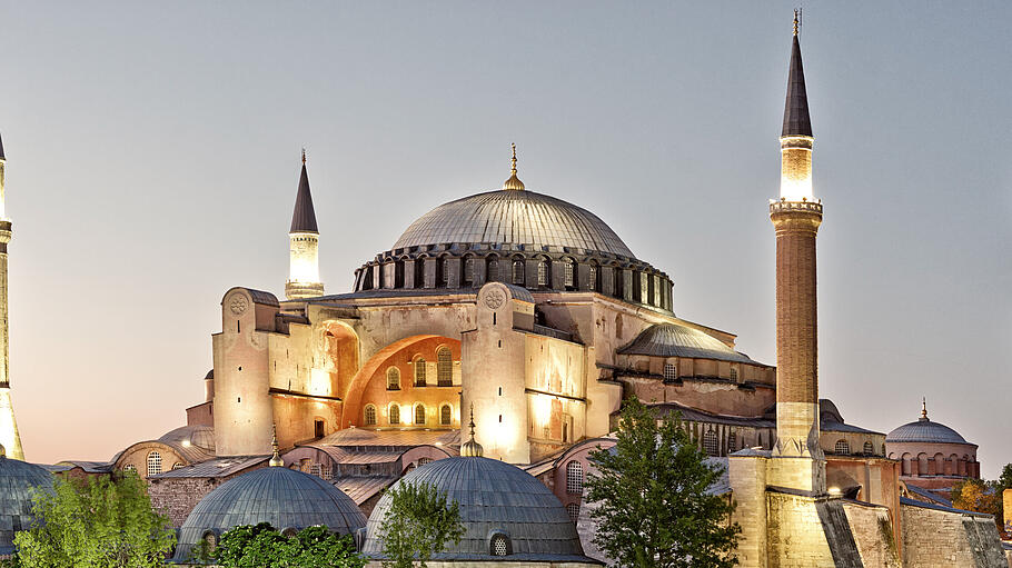 In der Hagia Sophia wird die Kirche immer fortbestehen - so eine Verheißung.