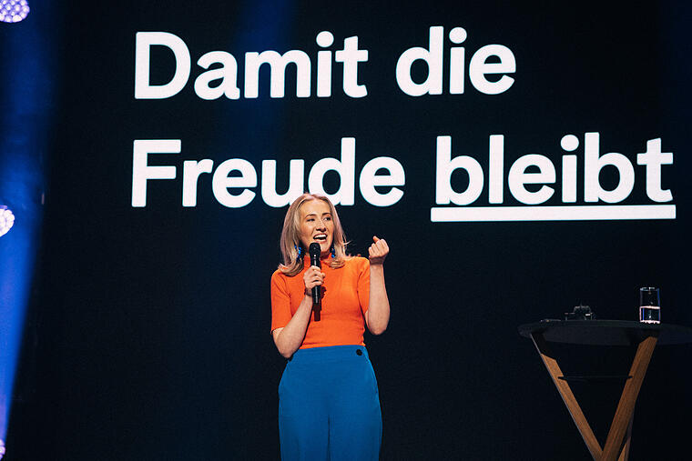 Christin Brüning auf der MEHR 2026