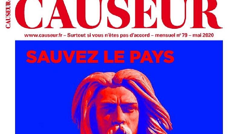 Internationale Zeitungsschau: "Causeur" - Ausgabe Mai 2020