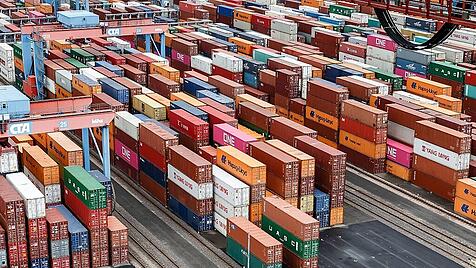 Container in Altenwerder
