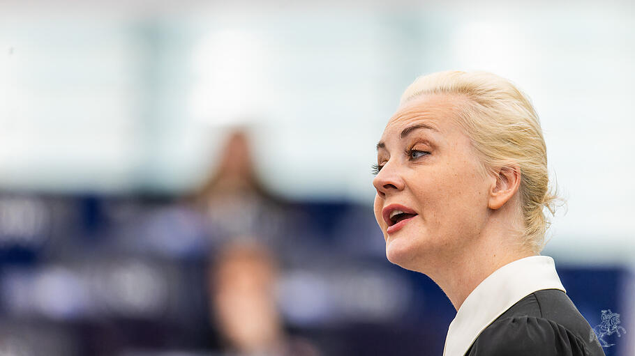 Plenarsitzung des Europäischen Parlaments mit Julia Nawalnaja