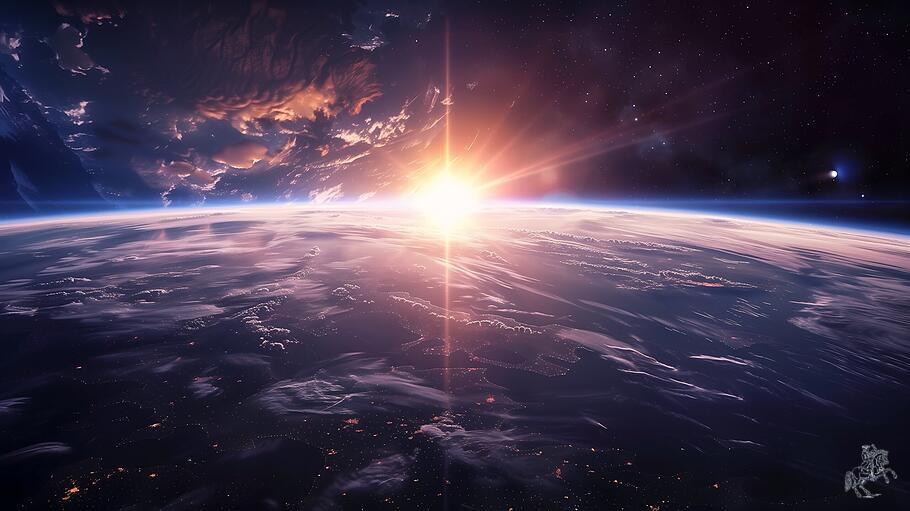 Erde aus dem Weltall