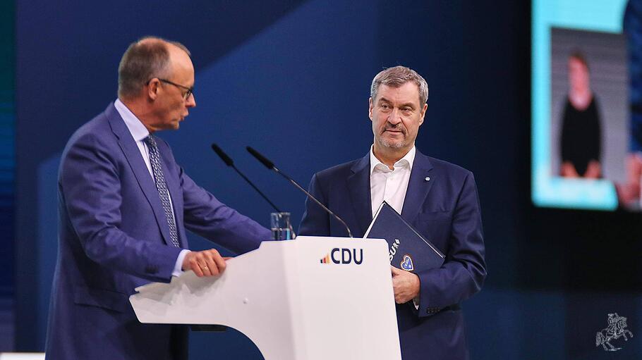 Friedrich Merz und Markus S&ouml;der