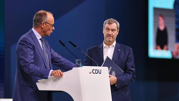 Friedrich Merz und Markus S&ouml;der