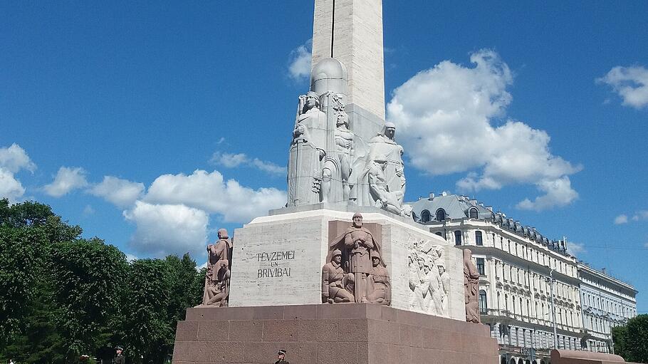 Das Freiheitsdenkmal in Riga