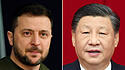 Wolodymyr Selenskyj und Xi Jinping