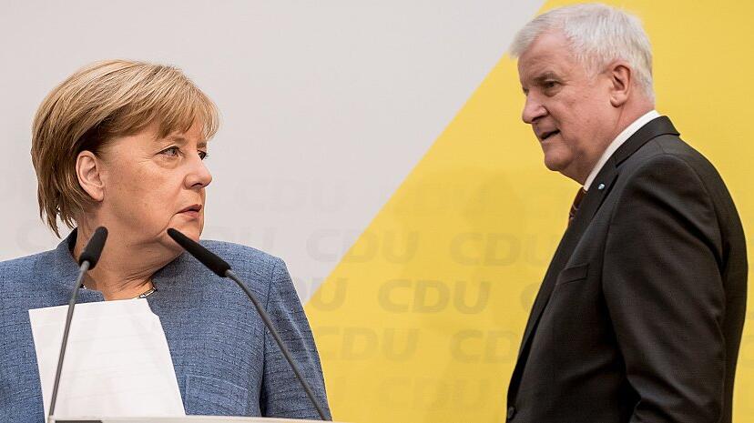 Angela Merkel und Horst Seehofer