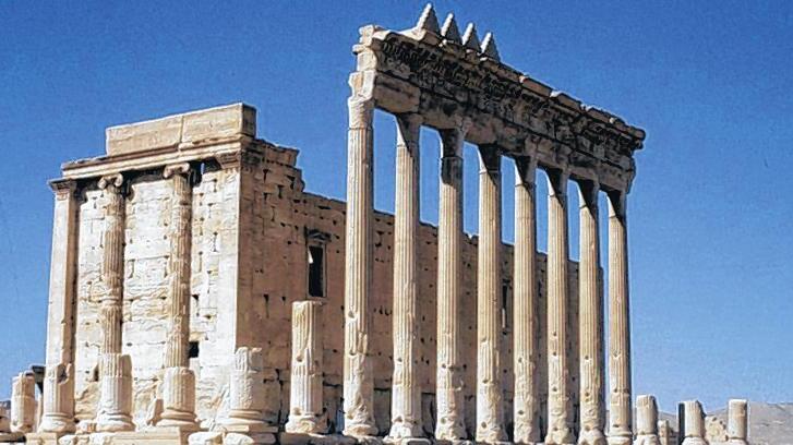 Antike Ruine in Palmyra