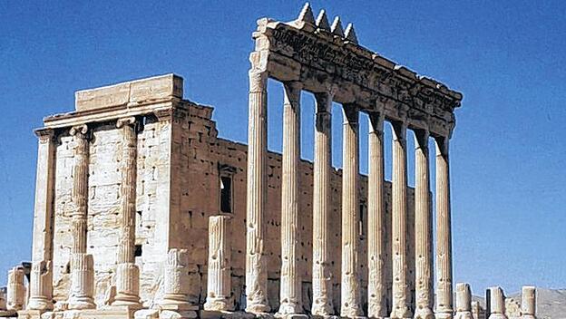 Antike Ruine in Palmyra