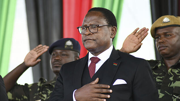 Der neue Präsident von Malawi, Lazarus Chakwera