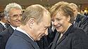 Wladimir Putin und Angela Merkel , 2007