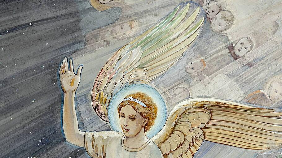 Engel verk&uuml;ndet den Hirten