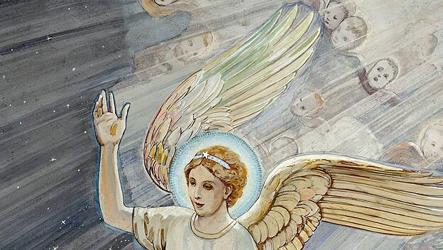 Engel verk&uuml;ndet den Hirten