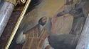 Ignatius von Loyola  auf einem Gemälde in der Jesuiten-Kirche St. Michael in München