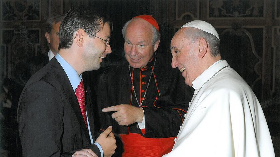 Jan Ledóchowski bei Papst Franziskus
