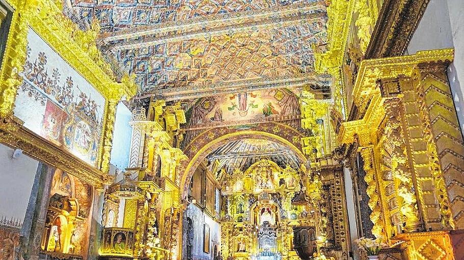 Saint Peter the Apostle of Andahuaylillas in Peru