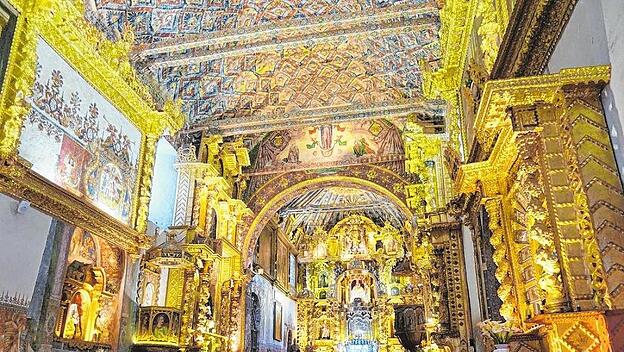 Saint Peter the Apostle of Andahuaylillas in Peru