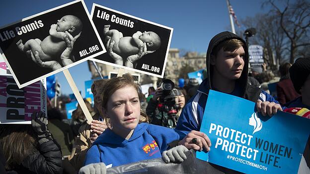 Abtreibung: US-Lebensschützer wollen neues Grundsatzurteil