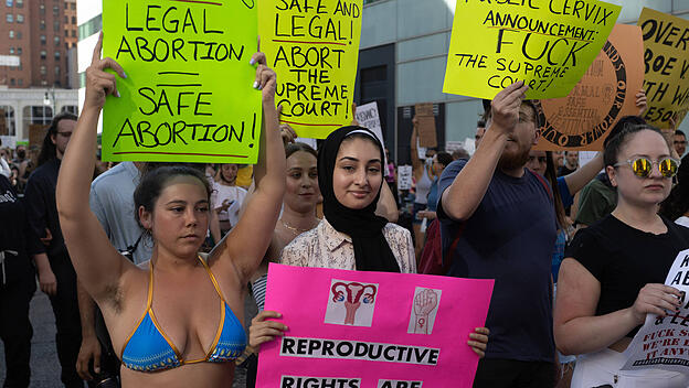 Abtreibungsdemonstration in Detroit