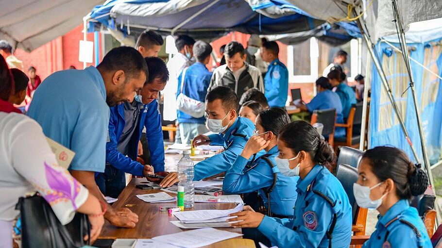 Families provide DNA to identify Nepal flood victims