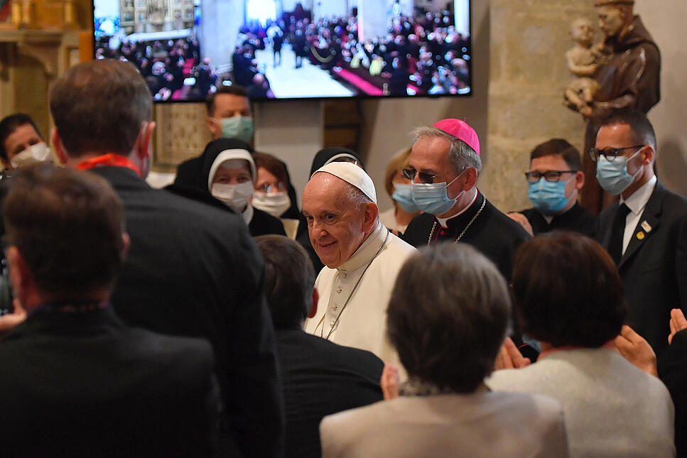 Papst in Bratislava
