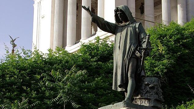 Statue von Cola di Rienzo beim "Altar des Vaterlands"