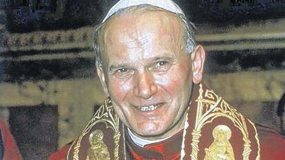 Papst Johannes Paul II., im Mai 2004.