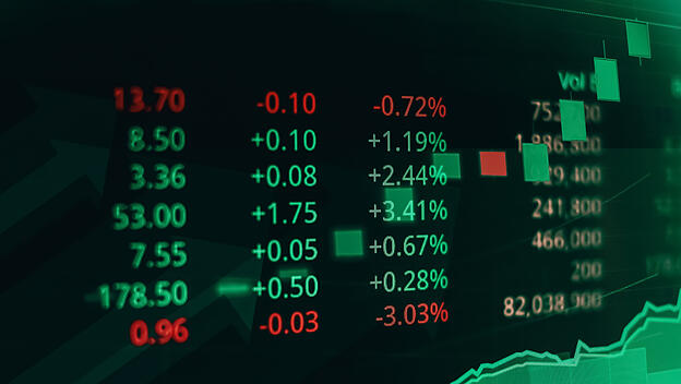 Symbolbild Aktienmarkt