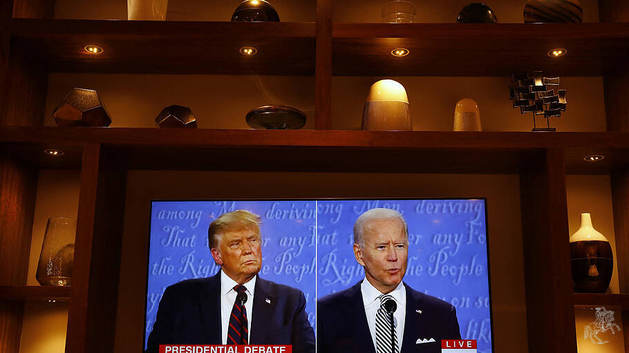 Erstes TV-Duell zwischen Trump und Biden im Jahr 2020