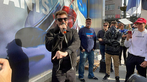 Nick Fuentes 2021 in New York