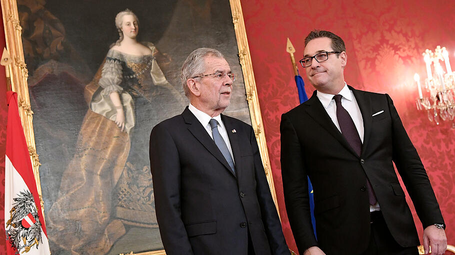 Österreichs Präsident empfängt Strache