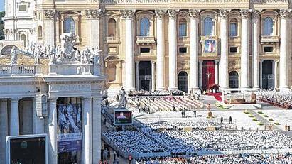 Seligsprechung Pauls VI. auf dem Petersplatz