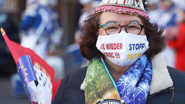 Rosenmontag - Friedensdemonstration in Köln